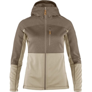 Fjällräven Дамско поларено яке Fjällräven Women's Abisko Trail Fleece Fleece jacket - Fossil / Suede Brown (105-1095-1413)