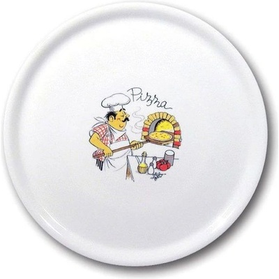 Hendi Porcelánový tanier na pizzu zdobený 330 mm 774892