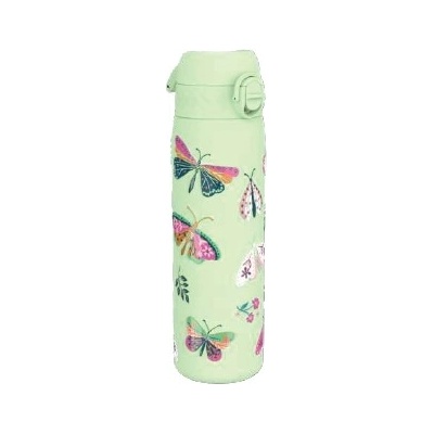 Бутилка за вода Ion8 Print, метална, 600ml, ПЕПЕРУДИ2 (32035-А-ПЕПЕРУДИ2)