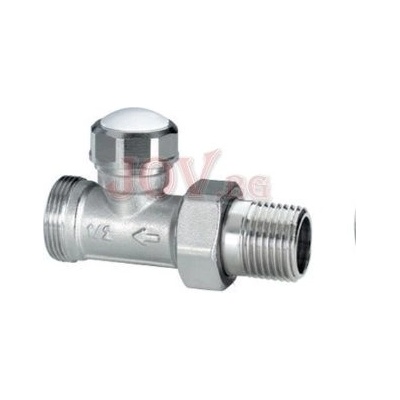 EMMETI Секретен радиаторен вентил прав "poker" 1/2", 24х19