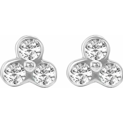 Eppi Jemné náušnice s lab-grown diamantmi Odrianel E41766