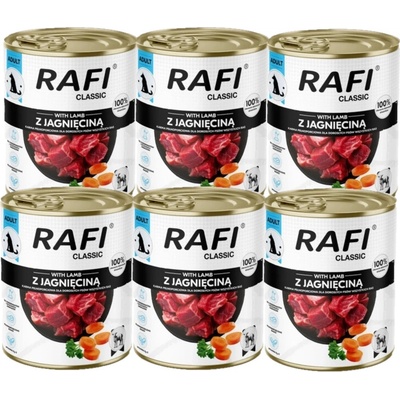 Dolina Noteci Rafi Classic s jehněčím masem 6 x 800 g