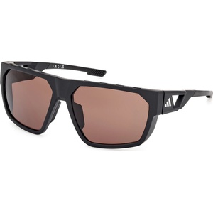 Adidas Мъжки очила за колоездене Adidas eyewear SP0097 Cat: 3 Cycling glasses - Matte Black / Brown - размер One Size (205-5253-0111)