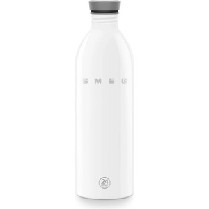 SMEG Бутилка Smeg Urban WBF02WH, 1 л, Херметично затваряне, Без ВРА, Неръждаема Стомана, Бял (WBF02WH)