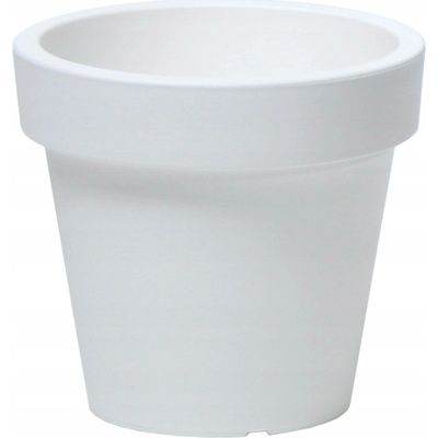 Prosperplast Květináč plastový LEXO ROUND 60cm bílý