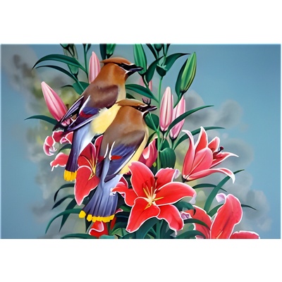 Диамантен гоблен 20 х 30 см. с дървена подрамка js25454