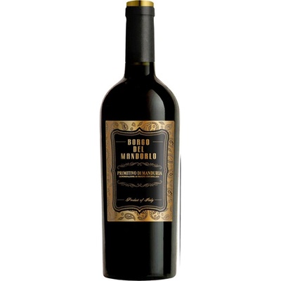 Borgo del Mandorlo Primitivo di Manduria DOC 14,5 % 0,75 l (holá láhev)