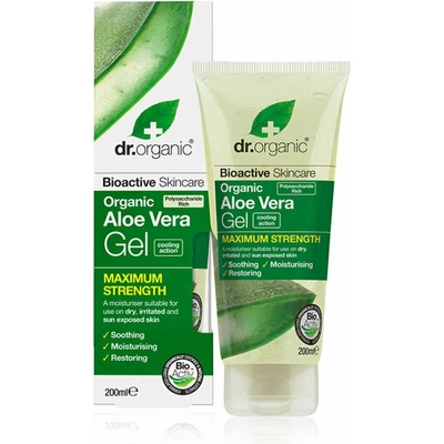 Dr. Organic Aloe Vera gél 200 ml