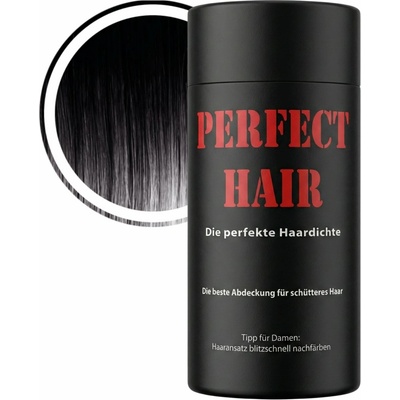 Cover Hair barevný pudr černý 28 g