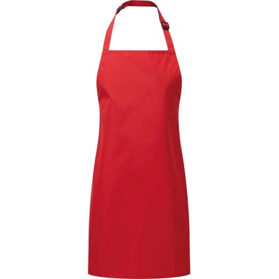 Premier Workwear Detská vodeodolná zástera PR145 Red Pantone 200 48 x 63 cm