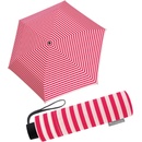 Deštníky Tamaris Tambrella Light Stripe deštník dámský skládací růžový