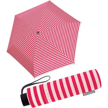 Tamaris Tambrella Light Stripe deštník dámský skládací růžový