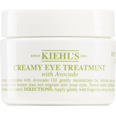 Kiehl's Creamy Eye Treatment Avocado интензивна хидратираща грижа за околоочната зона с авокадо 28ml