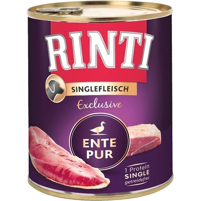 Rinti Adult Singlefleisch Exclusive kachní 6 x 800 g