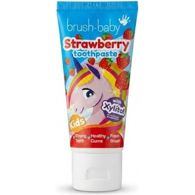 Brush Baby Strawberry od 3 rokov Jahodová pre deti 50 ml