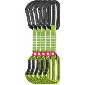 Ocún Falcon QD PA 16mm, 10cm 5 pack Цвят: зелен