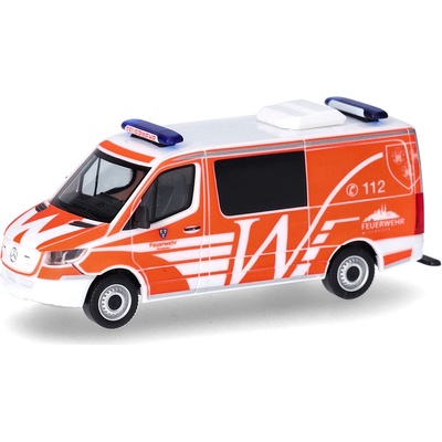 Herpa Mercedes Benz Sprinter '18 Feuerwehr Wiesbaden / Hasiči 1:87