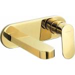 Deante Смесител за умивалник за вграждане Deante Alpinia gold (BGA_Z54L)