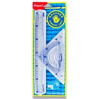 Súprava Maped Geometric Maxi 3dielna sada, pre ľavákov