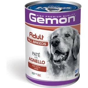  Пастет в консерва Gemon Adult Lamb - 9.6кг