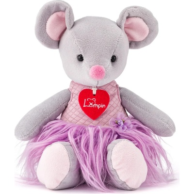 Myška Akiko šedá 30 cm