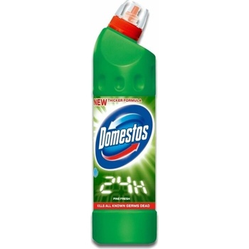 Domestos 24H Pine Fresh XXL čistiaci a dezinfekčný prostriedok 10 x 1000 ml