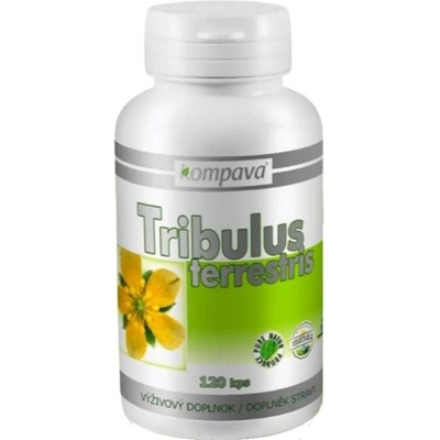 Kompava Tribulus Terrestris Kotvičník zemný 120 kapsúl