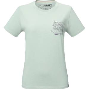 Millet Дамска тениска Millet Women's Cimaï Collab S/S T-shirt - Seaweed (916-7414-0212)