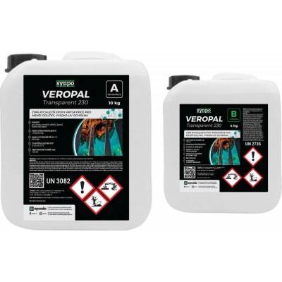 Synpo Veropal Transparent 230 epoxidová pryskyřice čirá 1,4 kg