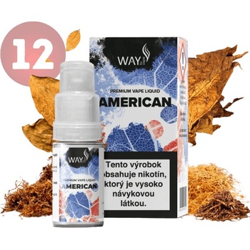 WAY to Vape American 10 ml 12 mg