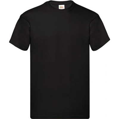 Fruit of the Loom pánské triko 61 082 0 Black