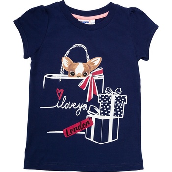 Winkiki dievčenské tričko tmavo modrá