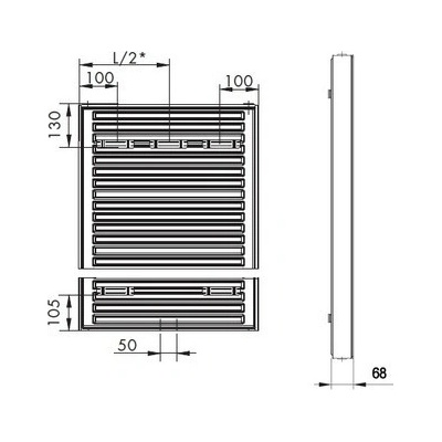 Korado RADIK LINE VERTIKAL-M 20 1800 mm x 600 mm