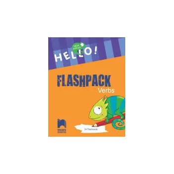 Hello! New edition. Flashpack Verbs. Комплект 24 карти „Глаголи