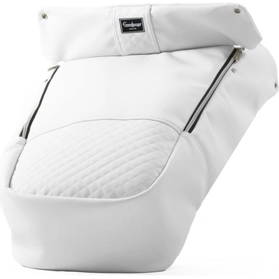 Emmaljunga Apron NXT ERGO De Luxe polar white leather