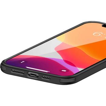 Krusell Гръб Krusell 360 Protective cover за Iphone 12 Pro Max - Черна рамка (7394090621805)