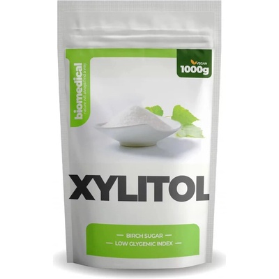 BioMedical Xylitol - brezový cukor 1kg