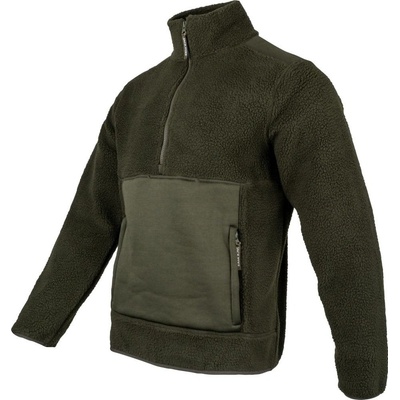 JACK PYKE mikina SHERPA Fleece Pullover zelená