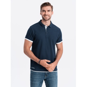 Ombre Clothing Тъмносиня мъжка поло риза Ombre Clothing Ombre Clothing | Sin | МЪЖЕ | S - zoot - 35,01 лв