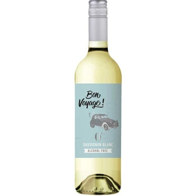 Bon Voyage Sauvignon Blanc nealkoholické, NV, 0,75 l
