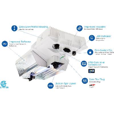 Комплект dli joule 1000w de 208/240v