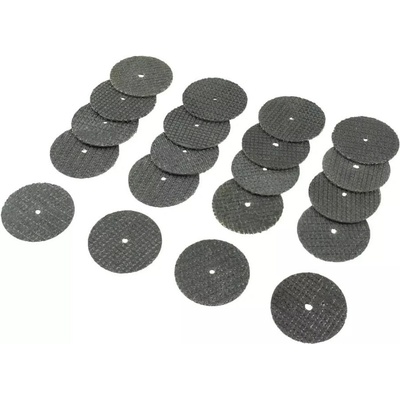Rezací korundový kotúč do kovu 32 x 2,0 mm, súprava 20 ks