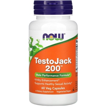 NOW TestoJack 200, 60 капсули, Now