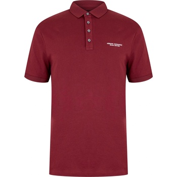 Image 1 of Armani Exchange Блуза с яка Armani Exchange Jersey Cotton Polo Shirt - Cabernet 14BV