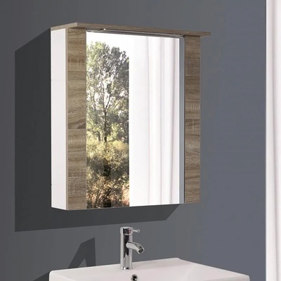 Inter Ceramic Огледален шкаф ICMC 6013-70, Inter Ceramic, 60x13x70см (6013-70)