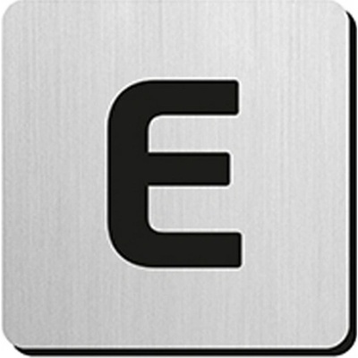 JNF - Piktogram písmeno "E" IN.34.300 - 75 mm - nalepovací