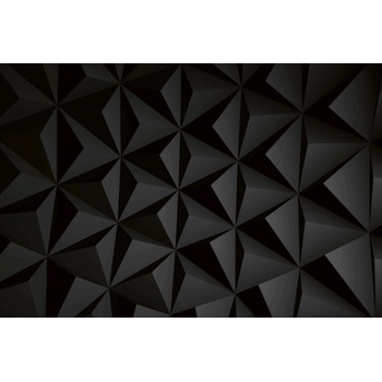 DIMEX ART s. r. o Флизелинов фототапет 3d черна илюстрация 375 x 250 см