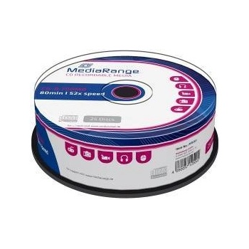 MediaRange CD-R 700MB - 25 броя в шпиндел