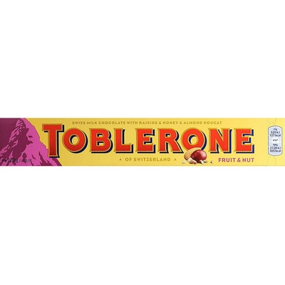 Toblerone čokoláda ovoce & oříšky, 100 g