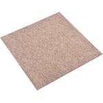 vidaXL Килим 20 бр. Бежово 50 x 50 cm 100% Полипропилен (42046752)